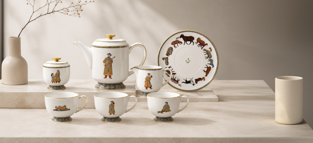 Mosaic Tea Set