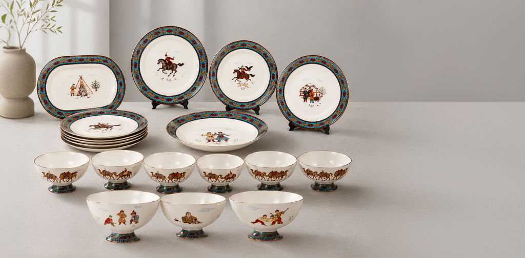 Mosaic Dinner Set